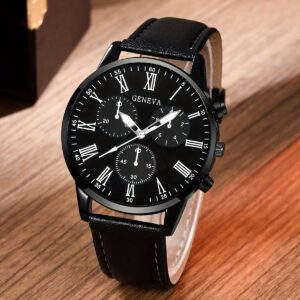 4-Piece Men’s And Women’s Quartz Watch Set